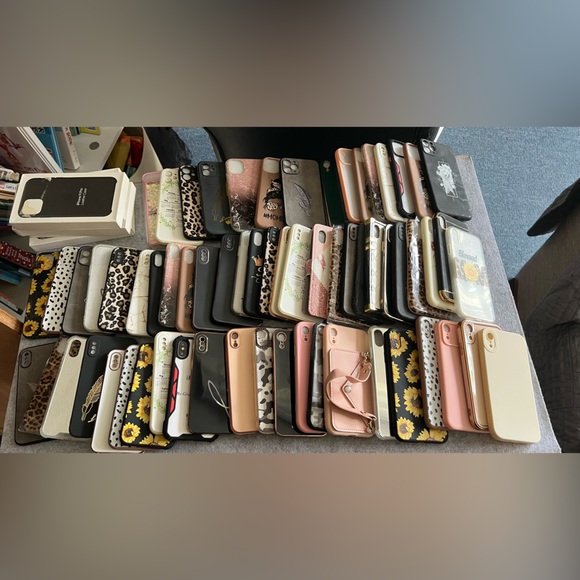 Stylish Black and Pink Phone Cases